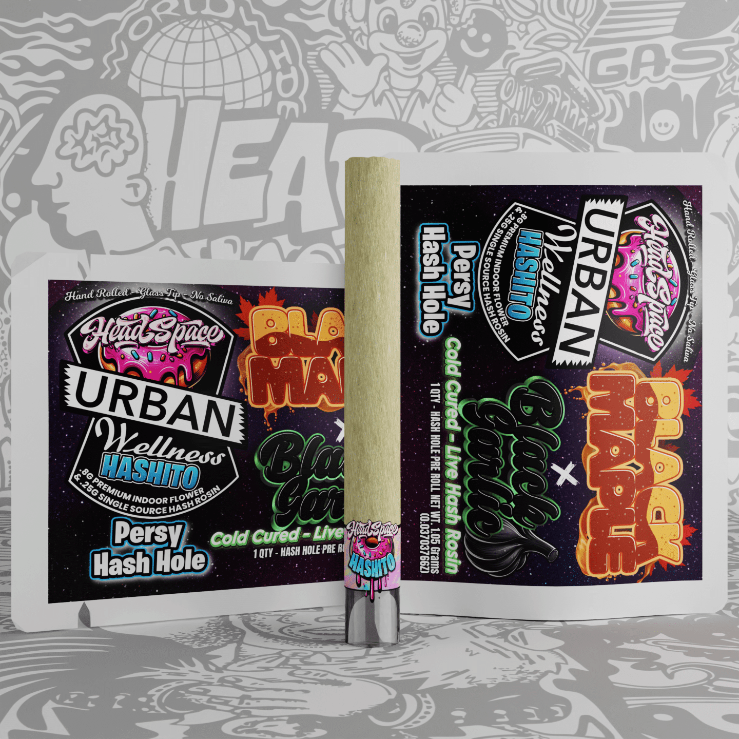 black maple black garlic packs and prod -min