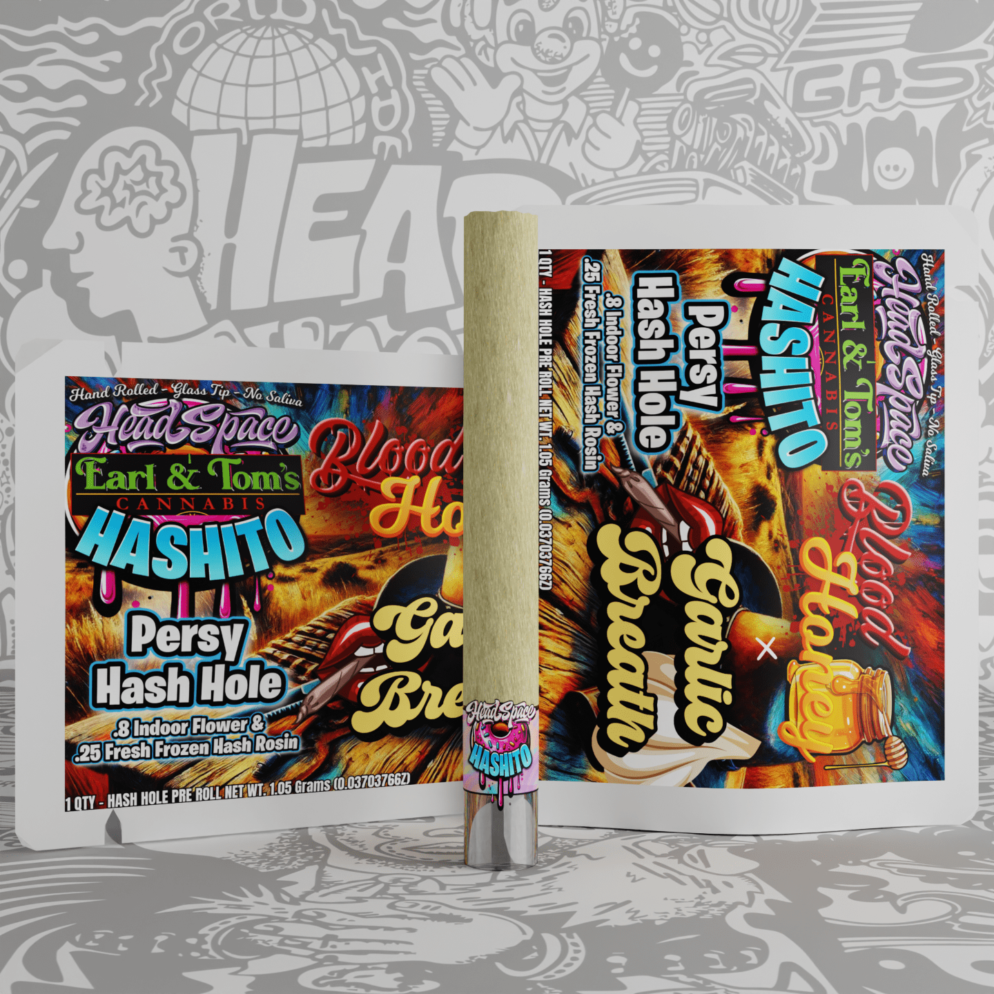 blood honey garlic breath packs and prod-min