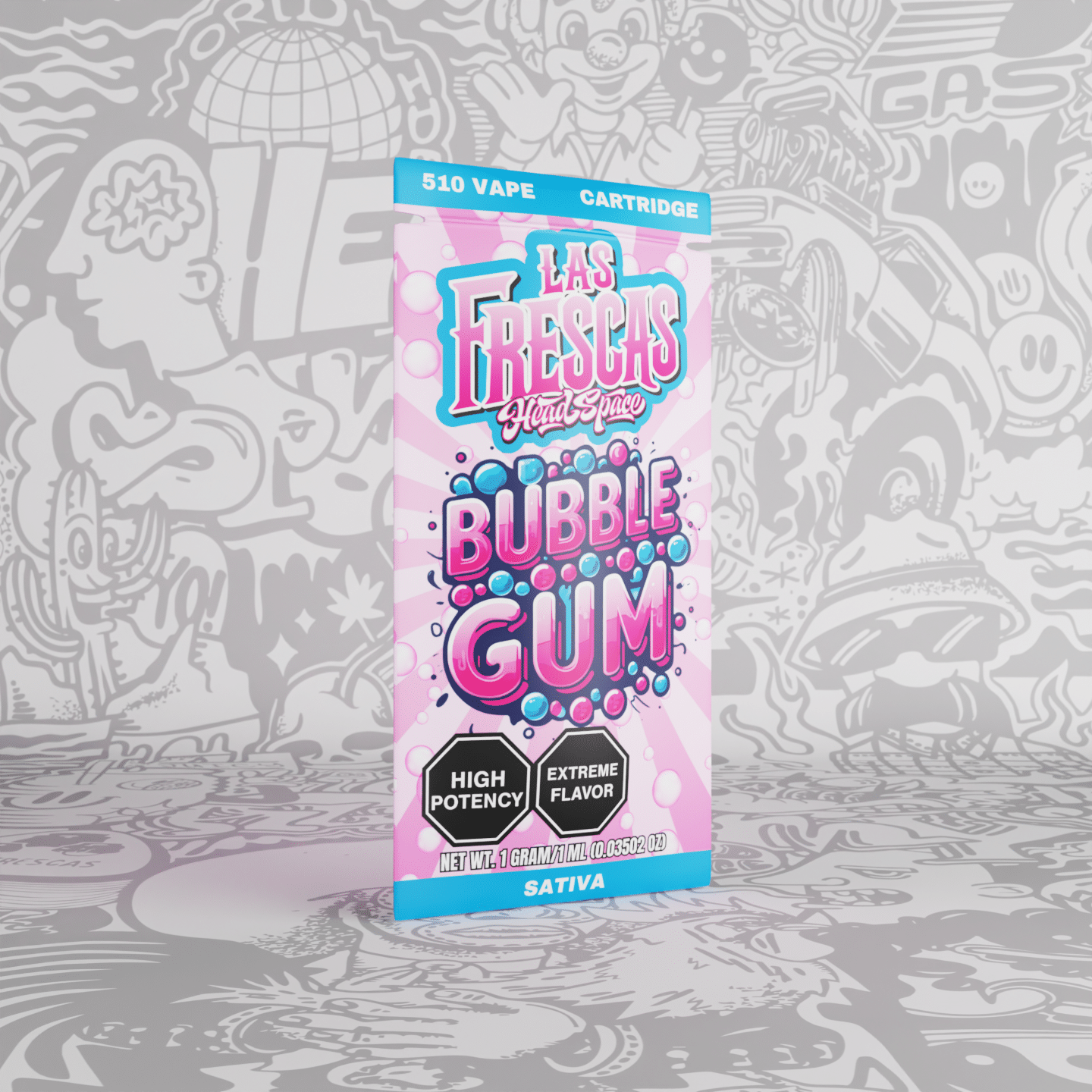 bubble gum package