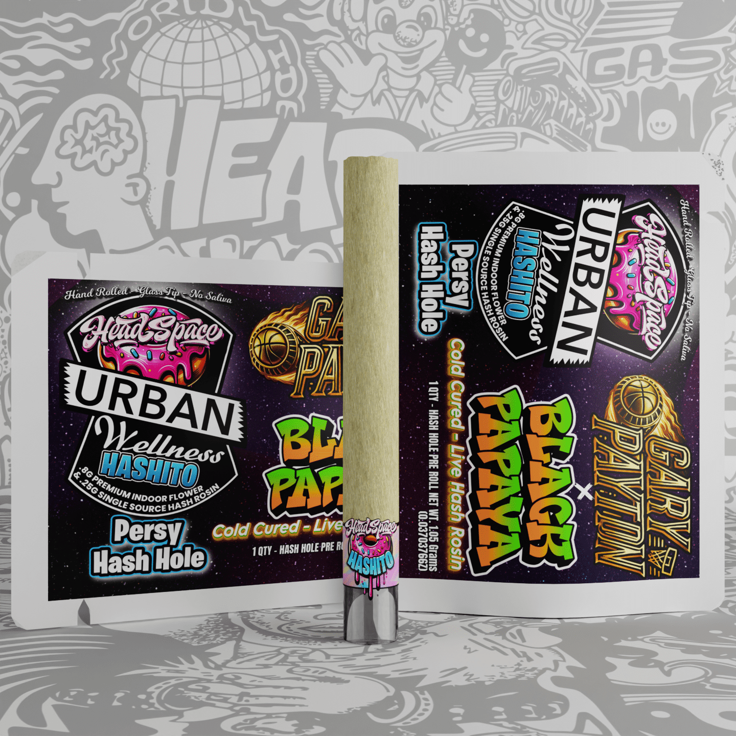 cap junky black papaya packs and prod -min