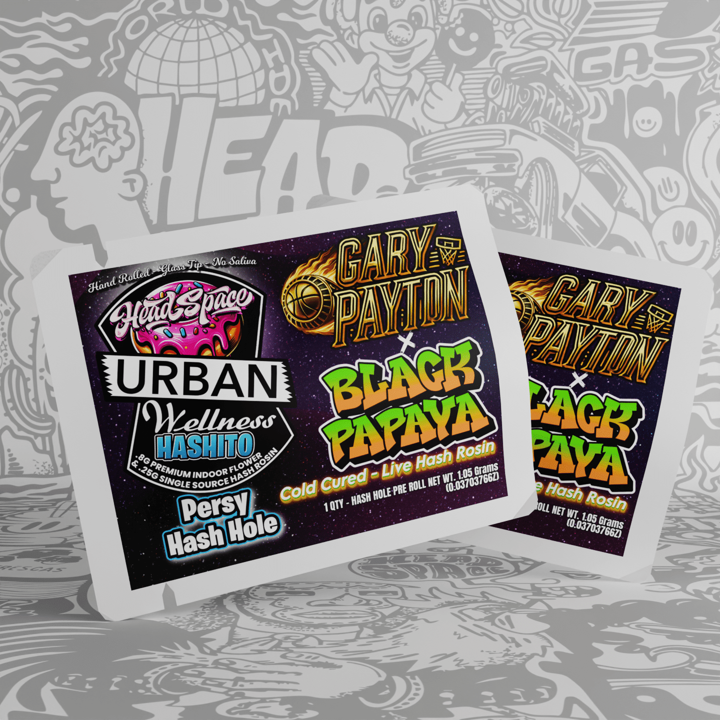 cap junky black papaya packs -min