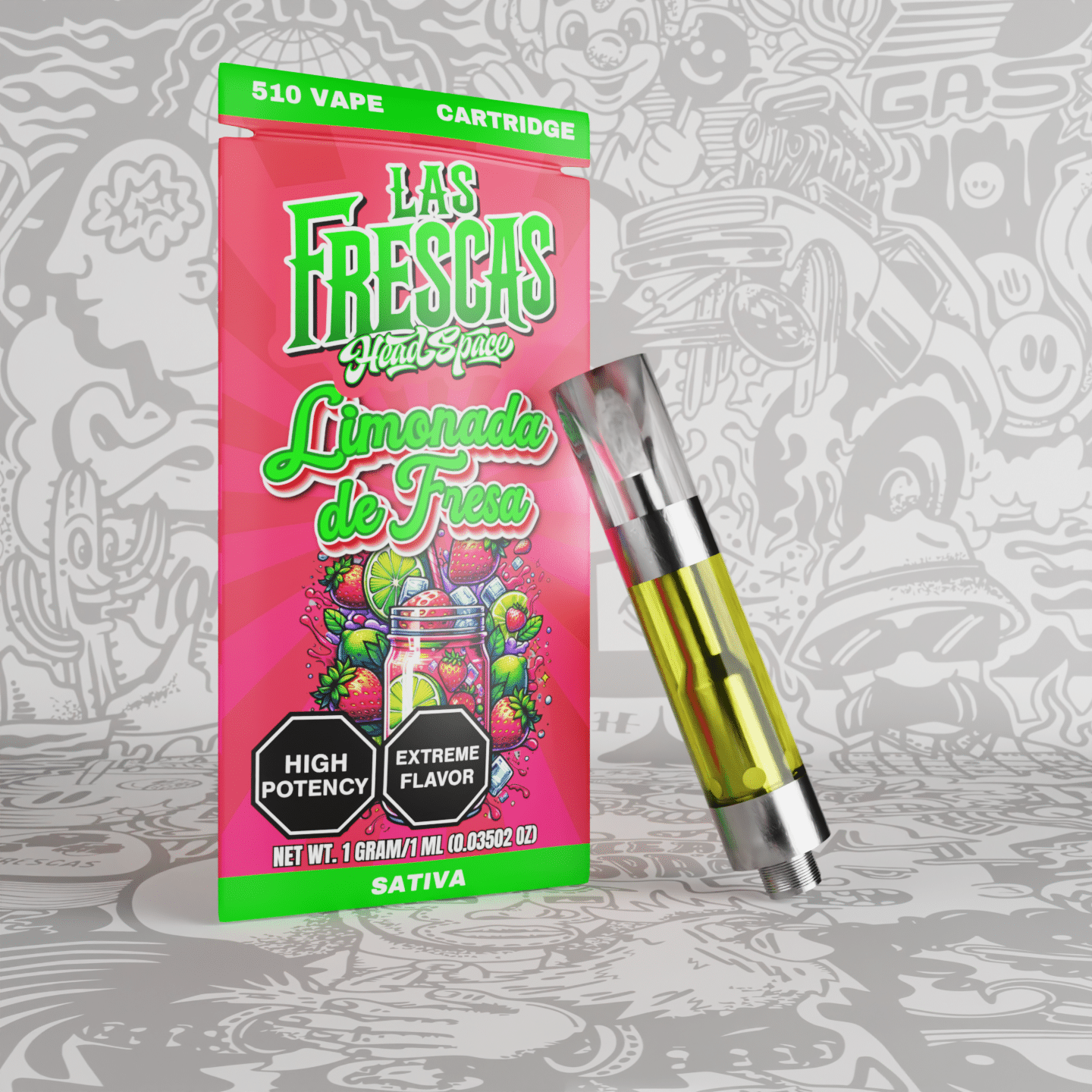 limo de fresa cart and package