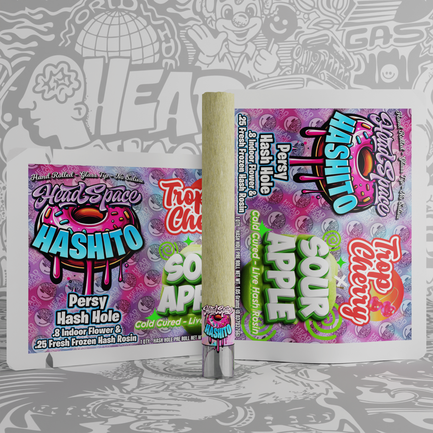 trop cherry sour apple packs and prod