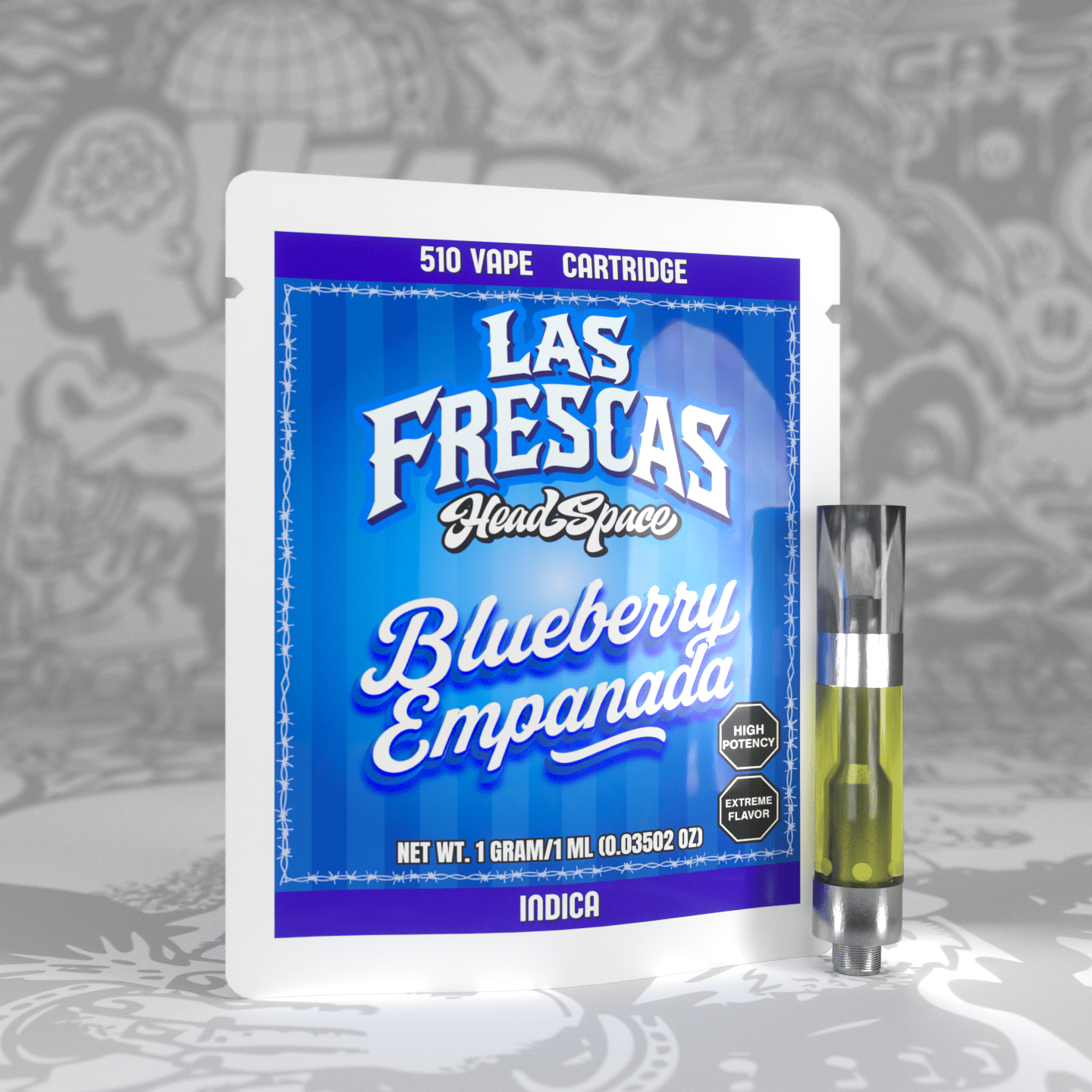 blueberry empanada