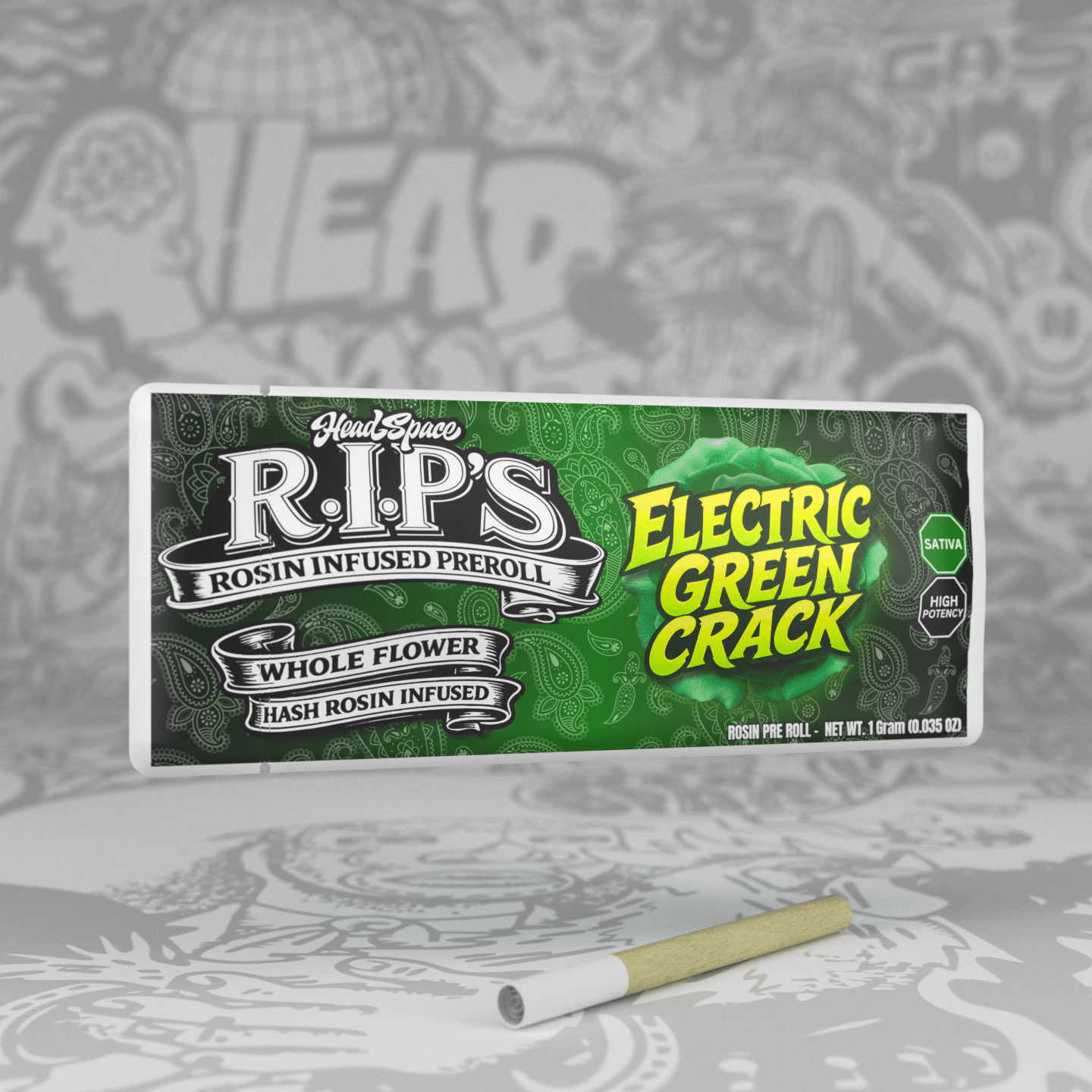 electric green crack