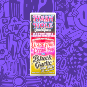 Grape Fruit Cream Pop x Black Garlic